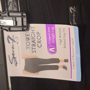 Nwt Black Crop Jeans